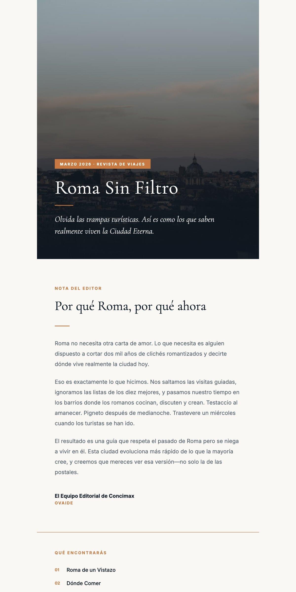 Tu próximo destino, descifrado